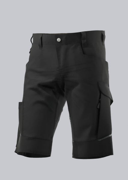 BP- SHORTS, robust, erhöhter Dehnbund, Farbe: schwarz