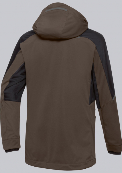 BP-Workwear, Herren-Softshelljacke, BP-Workwear,lus Modern Stretch, braun/schwarz