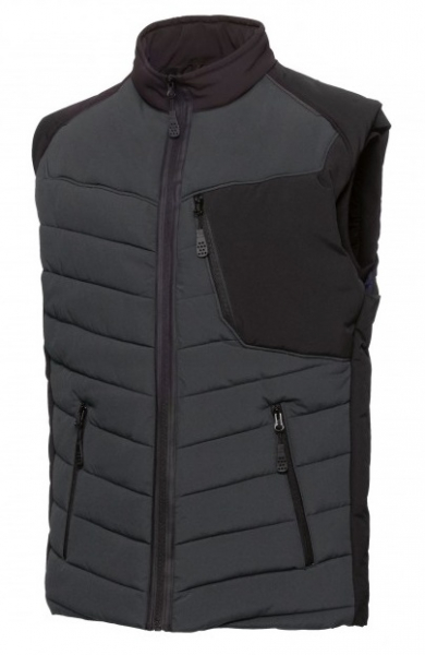 BP-Workwear, Kälte-Schutz, Thermoweste, Outdoor, anthrazit/schwarz