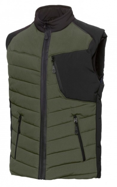 BP-Workwear, Kälte-Schutz, Thermoweste, Outdoor, oliv/schwarz