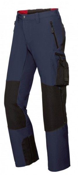 BP-Workwear, Superstretch-Hose, 250 g/m², nachtblau/schwarz