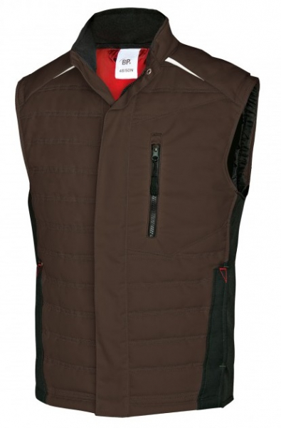 BP-Workwear, Kälte-Schutz, Herren-Thermoweste, ca. 250g/m², braun