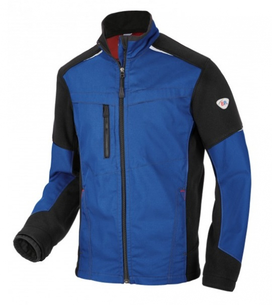 BP-Workwear, Funktionale Arbeitsjacke für Herren, ca. 270g/m², königsblau/schwarz
