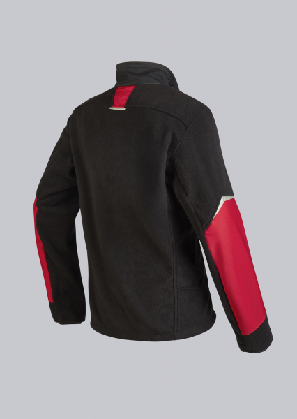 BP-Funktionale Arbeitsjacke für Herren, ca. 270g/m², schwarz/rot