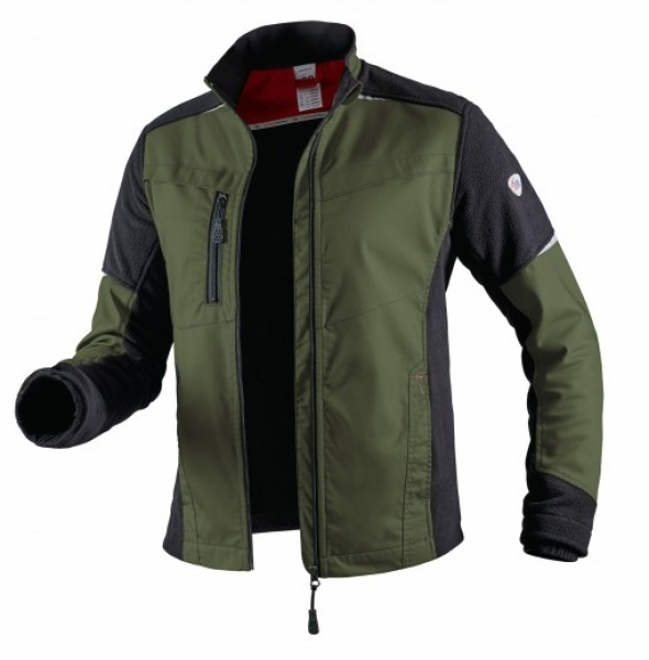 BP-Workwear, Funktionale Arbeitsjacke für Herren, ca. 270g/m², oliv/schwarz