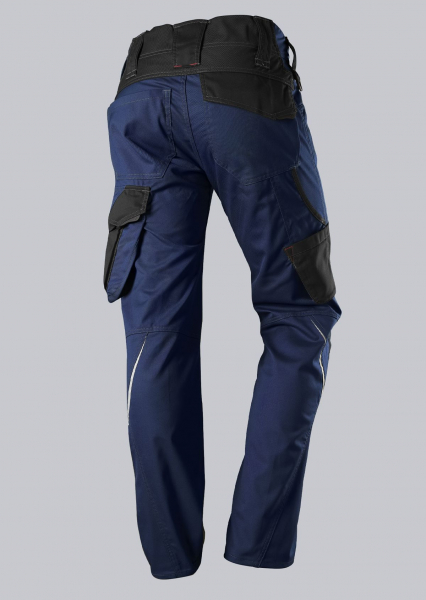 BP-Workwear, Bundhose, lus, nachtblau/schwarz