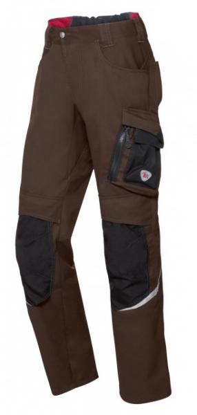 BP-Workwear, Bundhose, lus, braun/schwarz