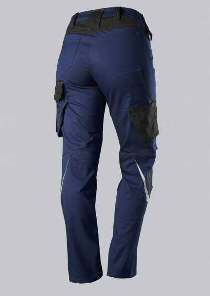 BP-Workwear, Bundhose, Damen-Bundhose, lus, nachtblau/schwarz