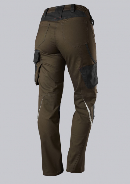 BP-Workwear, Bundhose, Damen-Bundhose, lus, braun/schwarz