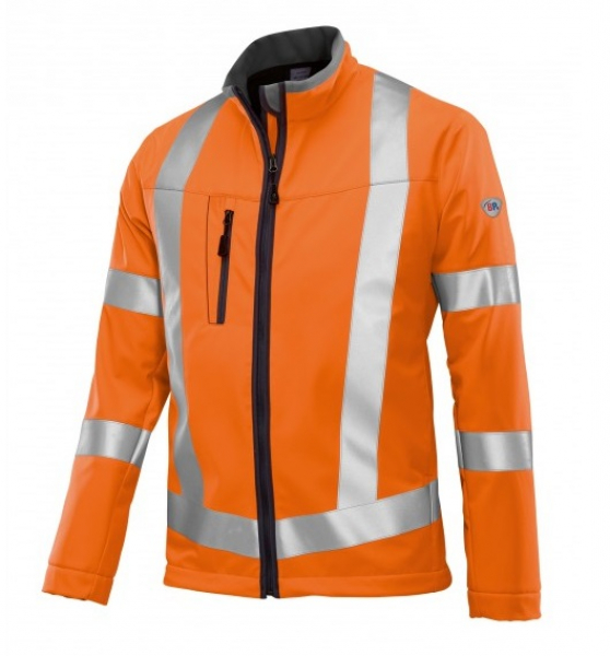 BP-Warnschutz, Warn-Schutz-Softshell-Jacke, ca. 320g/m², warnorange