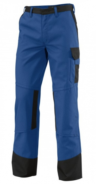 BP-Schweißer-Schutz, Schweißerhose, Arbeits-Berufs-Bund-Hose, Multi Protect, königsblau/schwarz