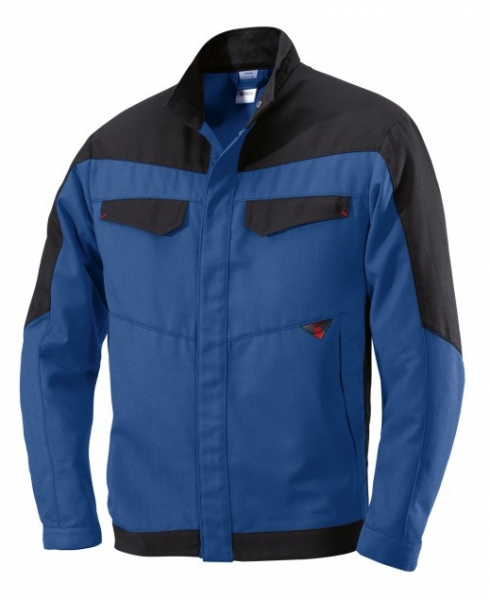BP-Schweißer-Schutz, Schweißerjacke, Arbeits-Berufs-Bund-Jacke, Multi Protect, königsblau/schwarz