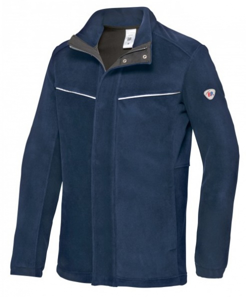 BP-Schweißer-Schutz, Herren Schweißer-Fleecejacke, Multi Protect Plus, nachtblau