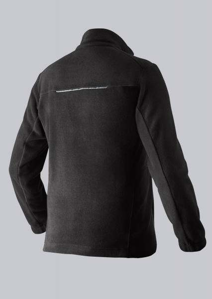 BP-MULTINORM-FLEECEJACKE, APC1, Stehkragen, Farbe: schwarz