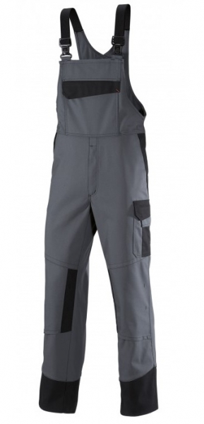 BP-Schweisser-Schutz, Schweißerlatzhose, Arbeits-Berufs-Latz-Hose, Multi Rotect, dunkelgrau/schwarz
