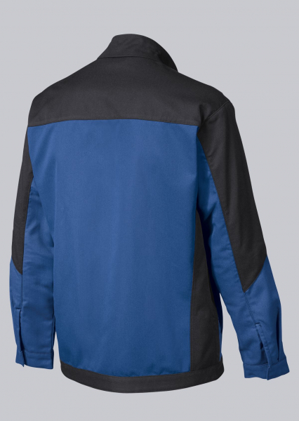 BP-Schweisser-Schutz, Schweißerjacke, Arbeits-Berufs-Bund-Jacke, Multi Rotected, königsblau/schwarz