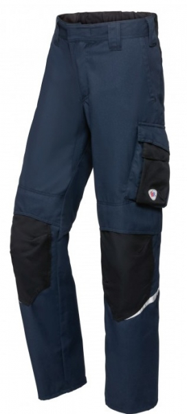 BP-Schweißer-Schutz, Schweißer-Arbeitshose, Multi Protect Plus, nachtblau/schwarz