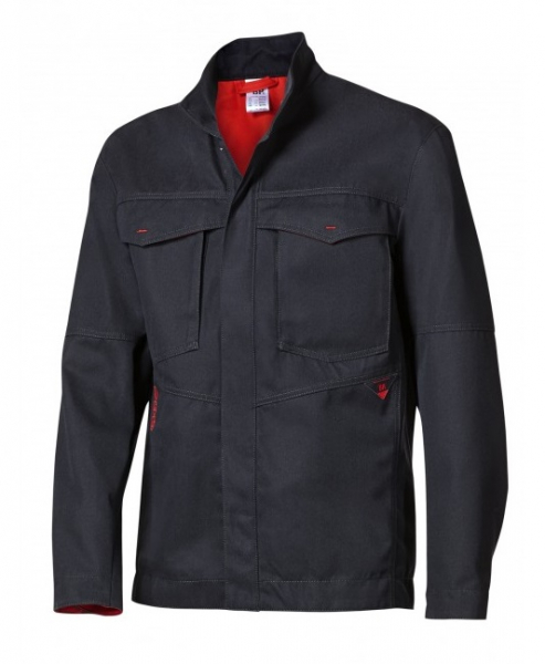 BP-Schweißer-Schutz, Schweißerjacke, Arbeits-Berufs-Bund-Jacke, Welder`s Professional IV, blauschwarz