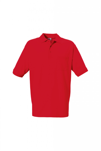 ROFA-Worker-Shirts, SJ-Polo-Shirt, ca. 190 g/m², rot