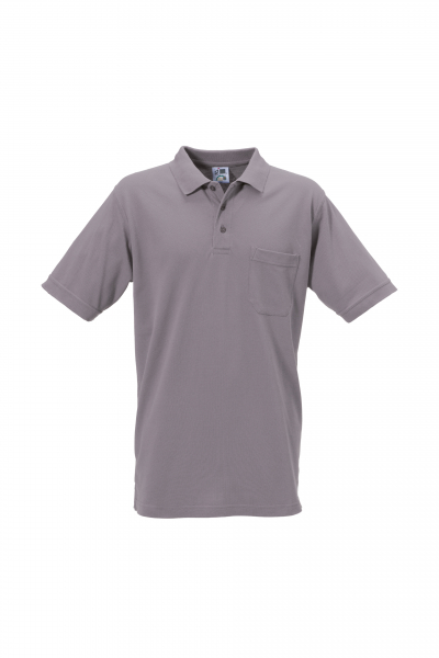 ROFA-Worker-Shirts, SJ-Polo-Shirt, ca. 190 g/m², grau