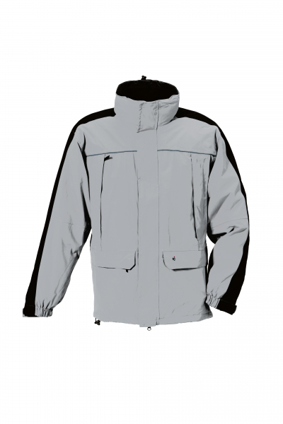 ROFA-Workwear, SJ-Funktionswetter- und Winterjacke, ca. 270 g/m², grau-schwarz