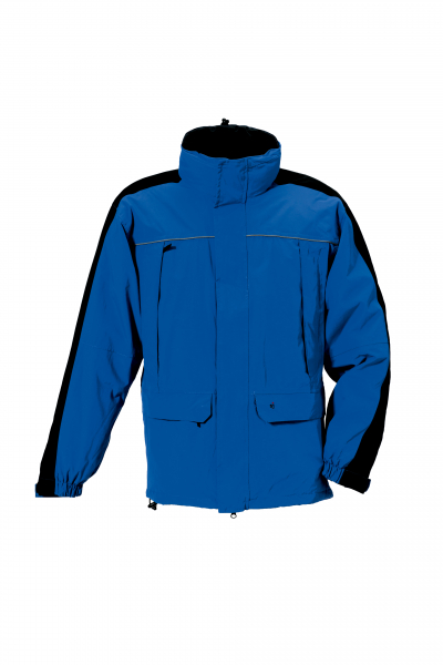 ROFA-Workwear, SJ-Funktionswetter- und Winterjacke, ca. 270 g/m², kornblau-schwarz