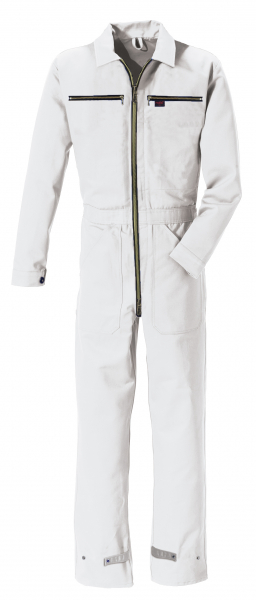 ROFA-Workwear, Arbeits-Berufs-Overall, Rallye-Kombi, ca. 275 g/m², weiß