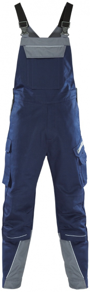 ROFA-Workwear, Latzhose, Pro-Line, ca. 350 g/m², marine-grau