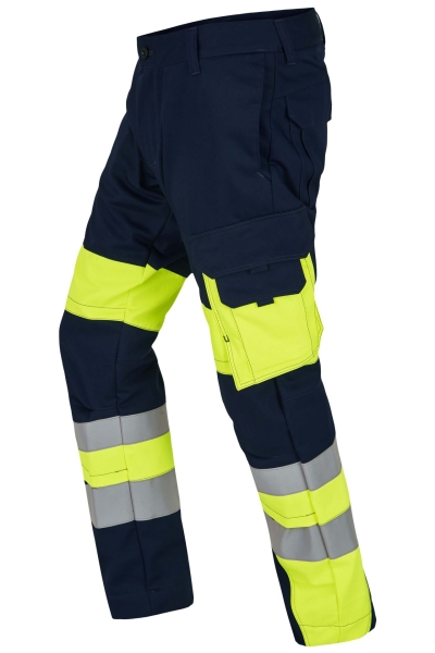 Bundhose 2652430 APC 1 - APC 2, VIS-LINE I PROBAN®, marine-leuchtgelb