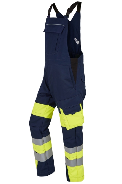 Latzhose 2652431 APC 1 - APC 2, VIS-LINE I PROBAN®, marine-leuchtgelb
