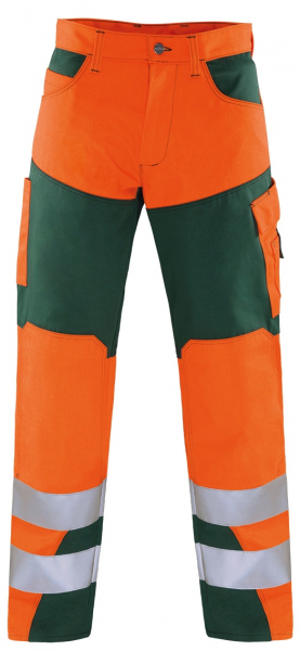 ROFA-Warnschutz, Warn-Schutz-Bund-Hose, Newline, ca. 290 g/m², leuchtorange-grün