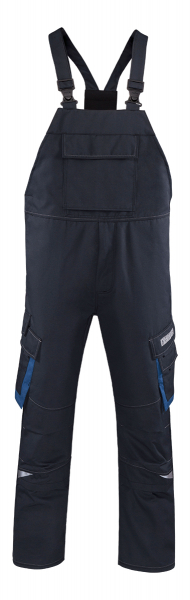 ROFA-Workwear, Latzhose, Sparc, einlagig, ca. 240 g/m², granitgrau-royalblau