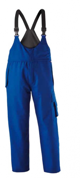 ROFA-Workwear, Träger-Arbeits-Berufs-Latz-Hose, Nomex Comfort, ca. 220 g/m², kornblau