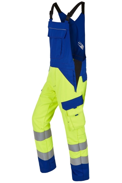 Latzhose 4552386 APC 1 - APC 2, MULTISEVEN, leuchtgelb-kornblau