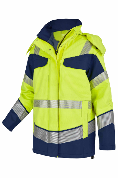 Parka Damen 5583358 APC 2, SONDERMACHART, leuchtgelb-marine