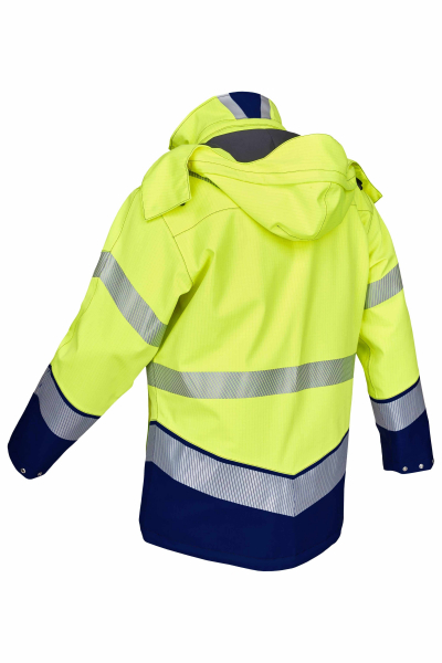 Parka Damen 5583358 APC 2, SONDERMACHART, leuchtgelb-marine