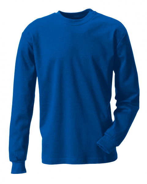 ROFA-Schweißer-Schutz, Schweißershirt, Sweat-Shirt, Flamm- und Hitzeschutz, ca. 210 g/m², kornblau