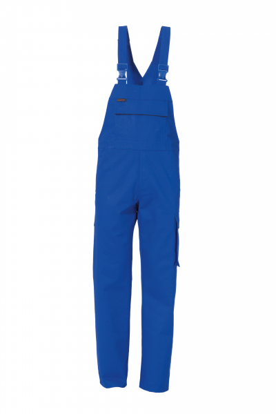 ROFA-Schweißer-Schutz, Schweißerlatzhose, Arbeits-Berufs-Latz-Hose, Proban Multinormen Colormix, ca. 330 g/m², kornblau