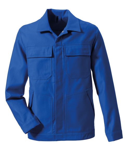 ROFA-Schweißer-Schutz, Schweißerjacke, Arbeits-Berufs-Jacke, Proban Multinormen, ca. 330 g/m², kornblau