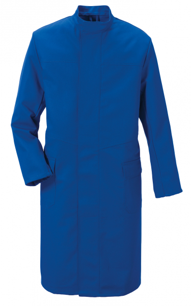 ROFA-Workwear, Arbeits-Berufs-Mantel, Kittel, Schaltmantel, Proban Lichtbogengeprüft, ca. 330 g/m², kornblau