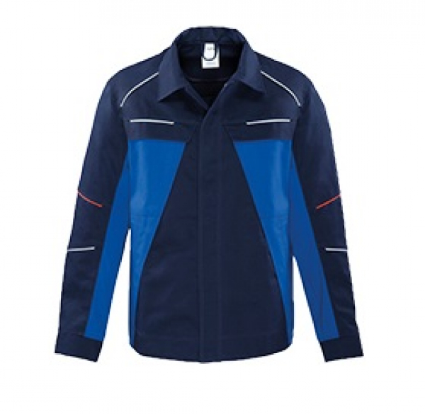 ROFA-Schweißer-Schutz, Jacke, Pro-Line, Schweißerjacke, marine/kornblau