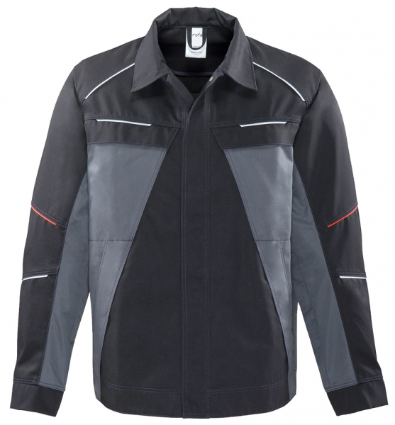 ROFA-Schweißer-Schutz, Jacke, Pro-Line, Schweißerjacke, anthrazit/grau