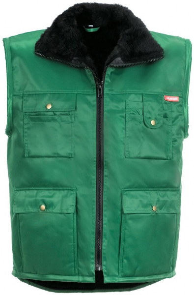PLANAM-Workwear, Winter-Weste Gletscher-Piloten grün