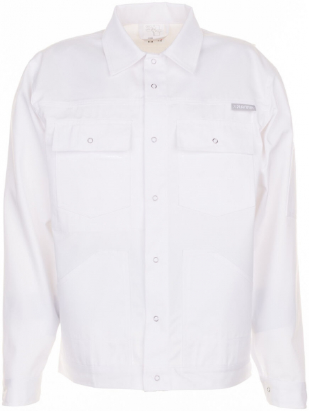 PLANAM-Workwear, Maler-Arbeits-Berufs-Bund-Jacke, MG 260, reinweiß