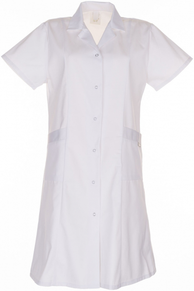 PLANAM-Workwear, Damen Berufsmantel 1/4 Arm MG weiß