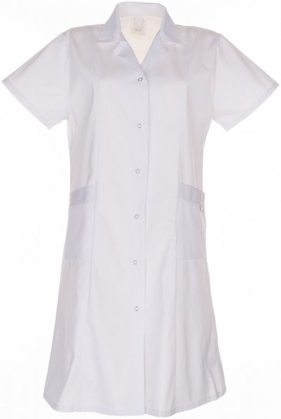 PLANAM-Workwear, Damen Berufsmantel 1/4 Arm BW weiß