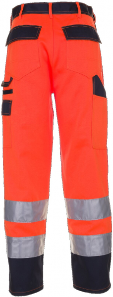 PLANAM-Warnschutz, Warn-Hose kontrast orange/marine