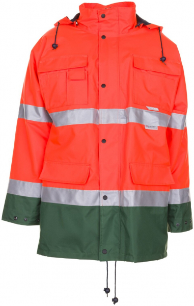 PLANAM-Warnschutz, Warn-/Wetter-Schutz Parka kontrast orange/grün