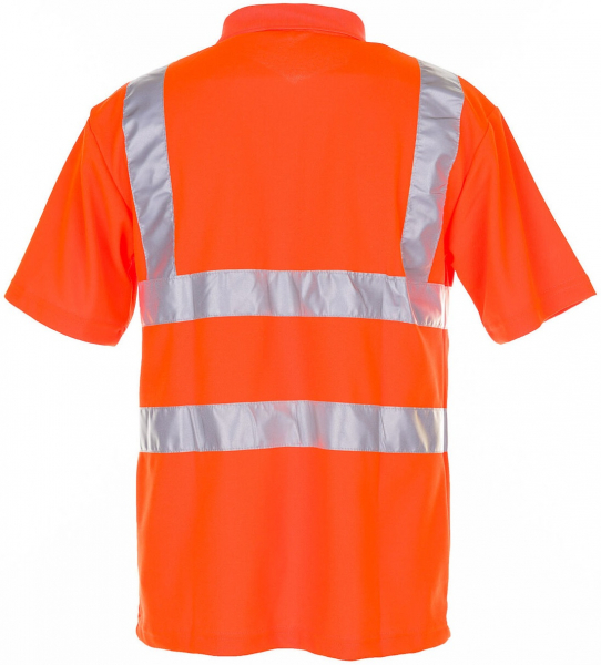 PLANAM-Warnschutz, Warnschutz, Warn-Polo-Shirt uni orange