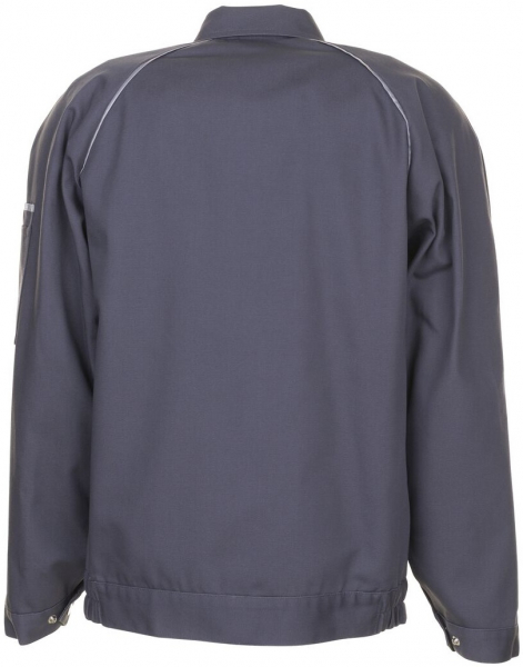 PLANAM-Workwear, Arbeits-Berufs-Bund-Jacke, MG Canvas 320 grau/schwarz
